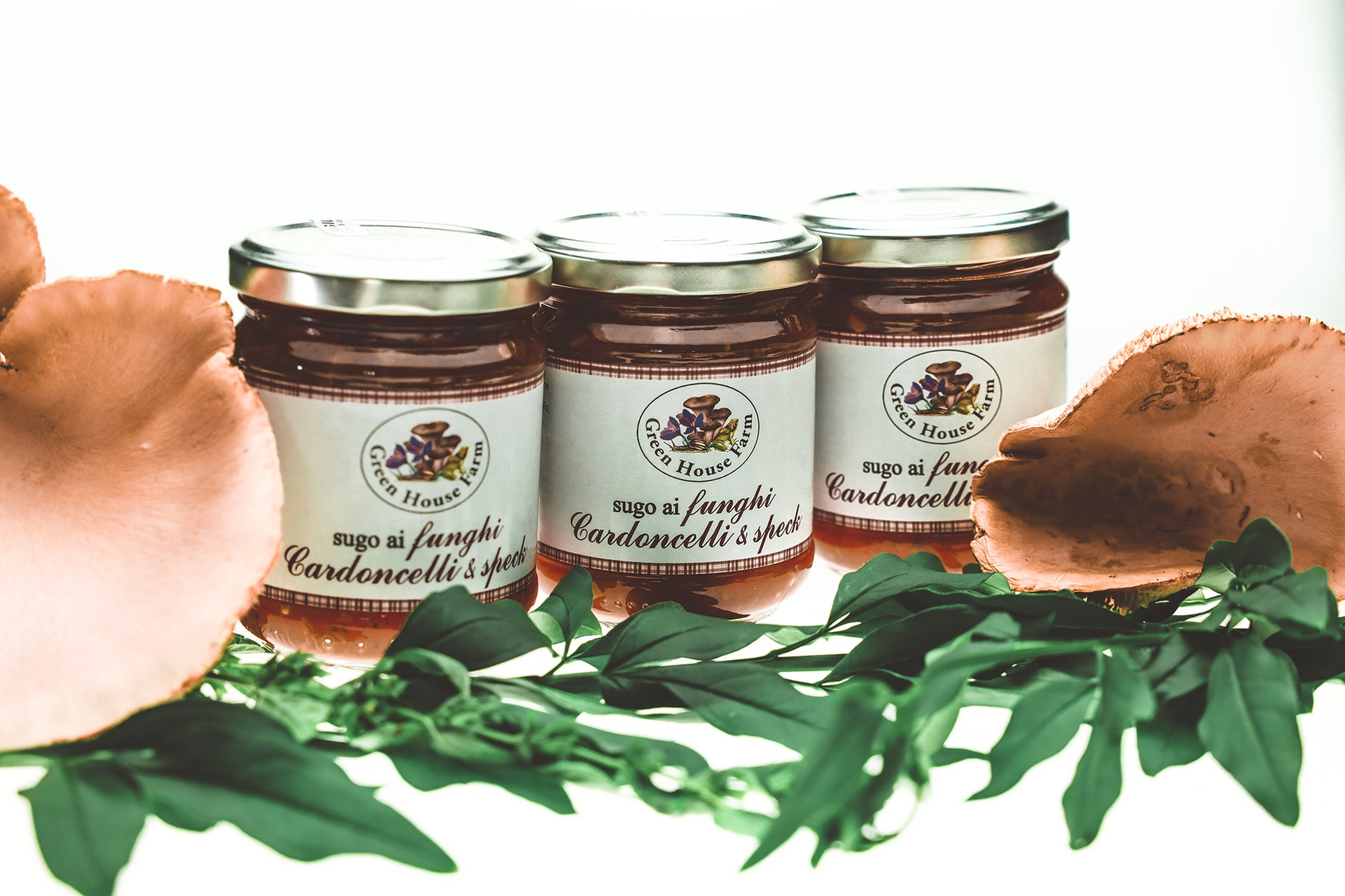 Sugo ai funghi Cardoncelli & Speck